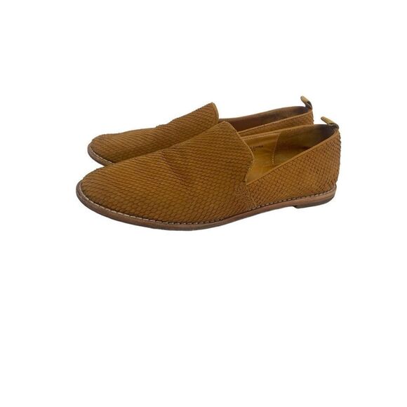 Bill Blass Anthropologie Snake Skin Sutton Loafers - Picture 2 of 11